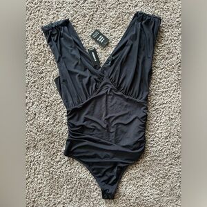 Express Body Contour Thong Bodysuit